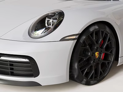 Hyundai Porsche Supercar 3d model