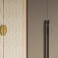 Three Leather Wardrobe Doors With Modern Design And Minotti Brand