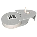 Mother and child coffee table 3d model