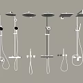 Shower 3d model