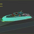 Modern White Luxury Yacht With Stylish Deck Design And Smooth Exterior Lines