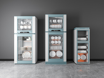 modern disinfection cabinet 3d model