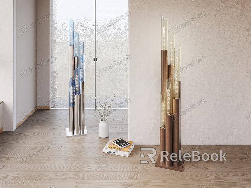 Modern floor lamp model