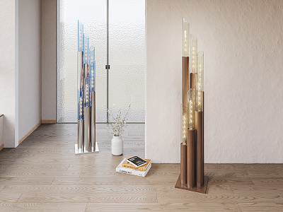 Modern floor lamp model