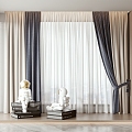 Curtains 3d model