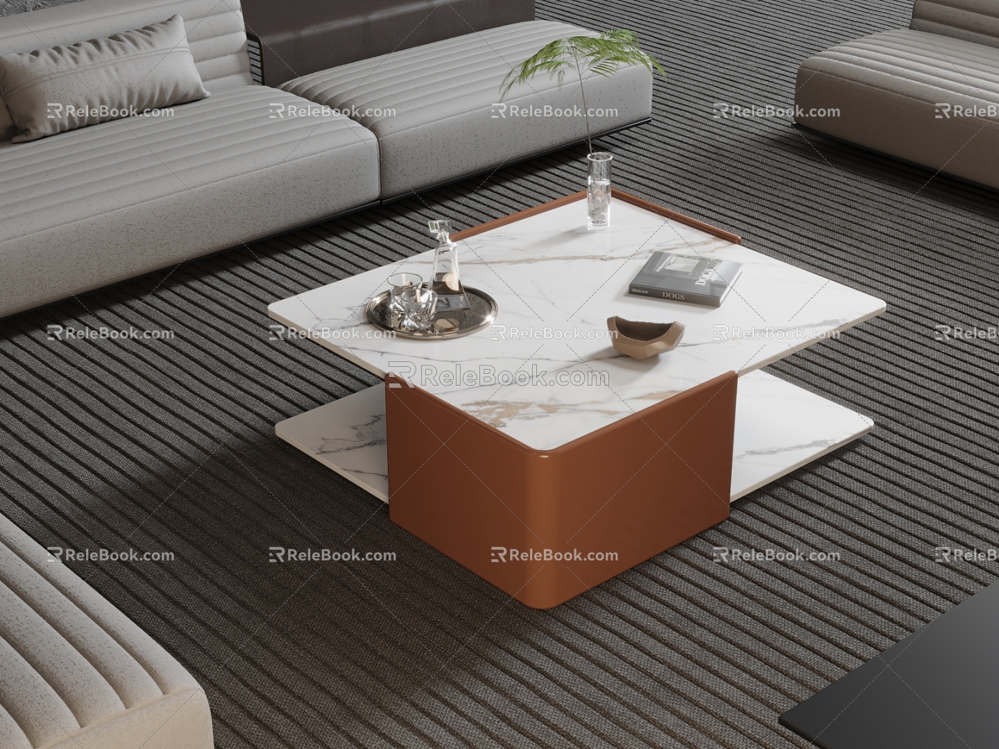 Light Luxury Coffee Table Coffee Table model