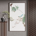 New Chinese Decorative Painting 3d model