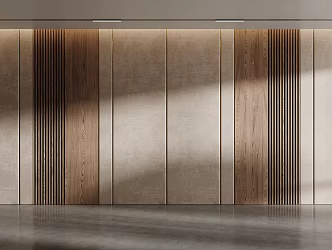 Modern background wall 3d model