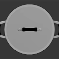 Stainless Steel Black Cooking Pot With Silver Lid And Heat Resistant Handles