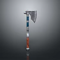 Tomahawk Axe Wooden Axe Handle Axe Mountain Axe Chopping Wood Axe Chopping Wood Axe Magic Axe 3d model