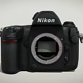 Nikon Professional Digital Camera With Black Body And Ergonomic Control Layout