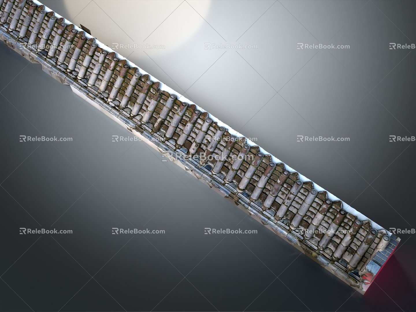 Chinese Eaves Ancient Roof Ancient Eaves 3d model