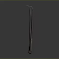 Brown Long Handle Kitchen Tongs Practical Household Cooking Utensil For Food Handling