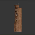 Detailed 3D Anatomical Model of Organ and Hair Structure with Follicles