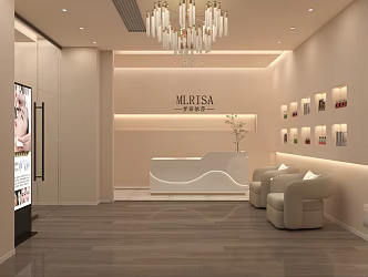 Beauty Salon 3d model