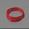 Durable Red Coiled Rope Ideal for Daily Household Use and Storage Solutions