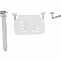 Stainless Steel Bathroom Grab Bar And Shower Shelf For Safety And Storage