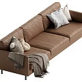 Modern Multiplayer Sofa 3d model