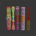 Sci-fi Items Sci-fi Components High-tech Components Sci-fi Equipment Sci-fi Scene Sci-fi Environment Game Scene 3d model