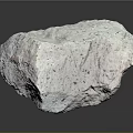 Natural White Stone With Textured Surface And Gray Specks Ideal For Building Projects