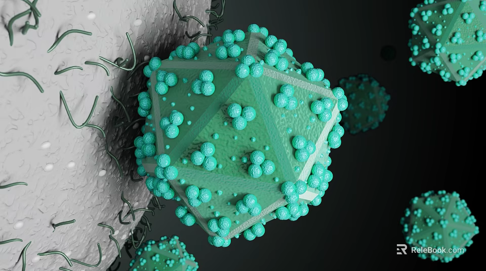 Advanced Medical Device for Virus Detection and Diagnostic Applications in Healthcare 3d model 