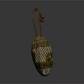 Handwoven Decorative Tassel Bag With Floral Patterns For Daily Use