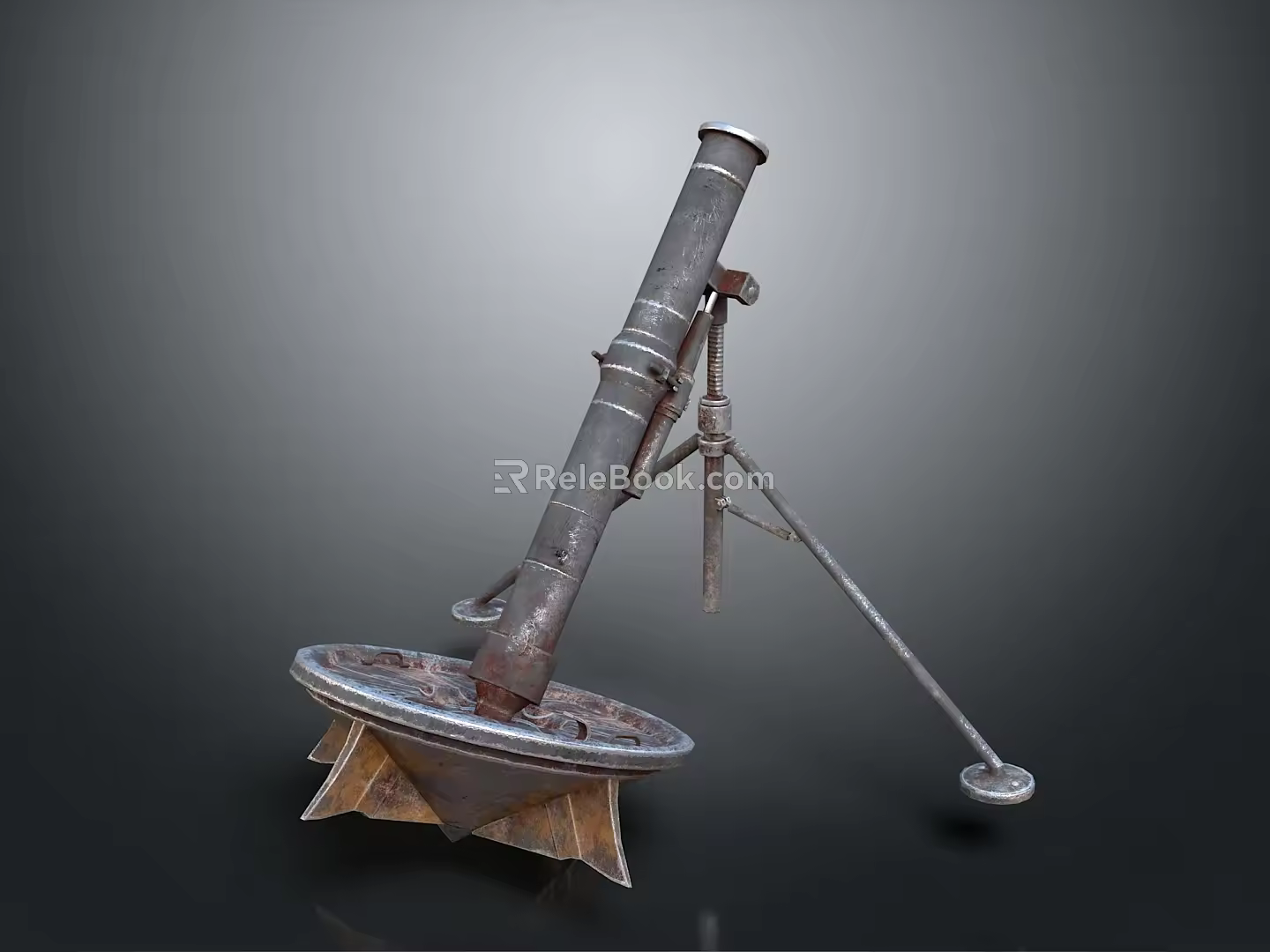 laser tower turret turntable sci-fi tower defense game tower defense sci-fi turret game turret game turret 3d model