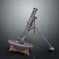 laser tower turret turntable sci-fi tower defense game tower defense sci-fi turret game turret game turret 3d model