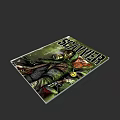 Scumwer Comic Magazine With Vibrant Illustration And Adventurous Character Design