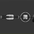 Modern Microphone Amplifier Capacitor Microphone High-end Microphone Mike Capacitor Mike High-end Mike 3d model