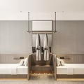 Modern Hotel Guest Room Interior With Gaming Chairs Dual Monitors And Work Desk