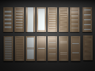 Modern Wardrobe Door model