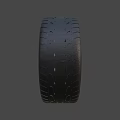 LOYO TIRES Black Tire With Stylish Wheel Rim And Tread Pattern