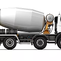 SCANIA Heavy Duty Concrete Mixer Truck With Large Mixing Drum For Construction