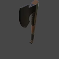 Weapons Medieval Axe 3d model