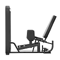 Modern Black Seated Strength Training Equipment With Comfortable Seat And Backrest