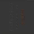 Black Metal Frame Structures With Brown Rectangular Industrial Equipment Components