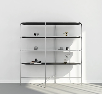 Modern Storage Rack 3d model