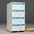 Sturdy Uline Foam Pouches Stacked Boxes For Secure Packaging And Shipping