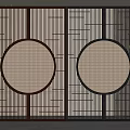 New Chinese Partition Screen 3d model