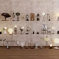 Table Lamp Combination New Chinese Style Table Lamp Chinese Style Table Lamp Modern Table Lamp Japanese Style Table Lamp 3d model