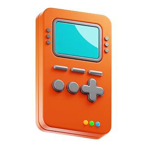Modern game machine old game machine anime game machine 3d model