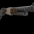 Vintage Lever Action Rifle Featuring Detailed Wooden Stock And Metal Barrel