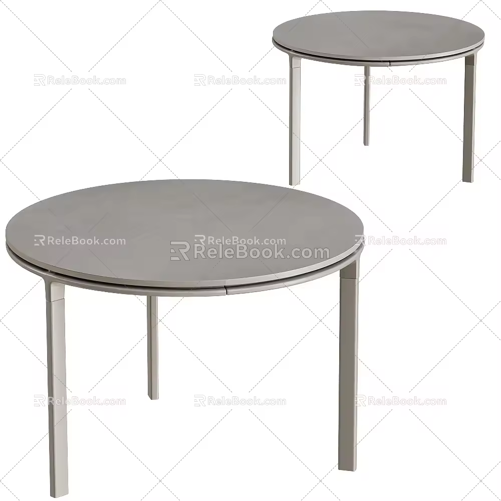 Coffee table side table 3d model
