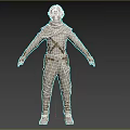 Cartoon Characters Game Characters Modern Characters Men Young Handsome 3d model