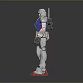 Transformers Gauda Warrior Gauda Mech Warrior Mech Soldier Machine Armor Mechanical Armor 3d model