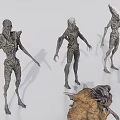 Zombie Characters 3d model