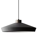 Modern Minimalist Pendant Lights with Black and White Shades for Home Interior Design