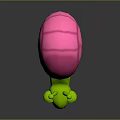 Snail Cartoon Snail Small Snail Reptile Cold Blooded Animal Reptile 3d model