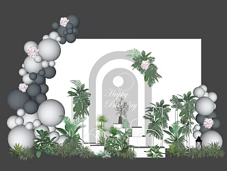 Modern Beauty Chen 3d model